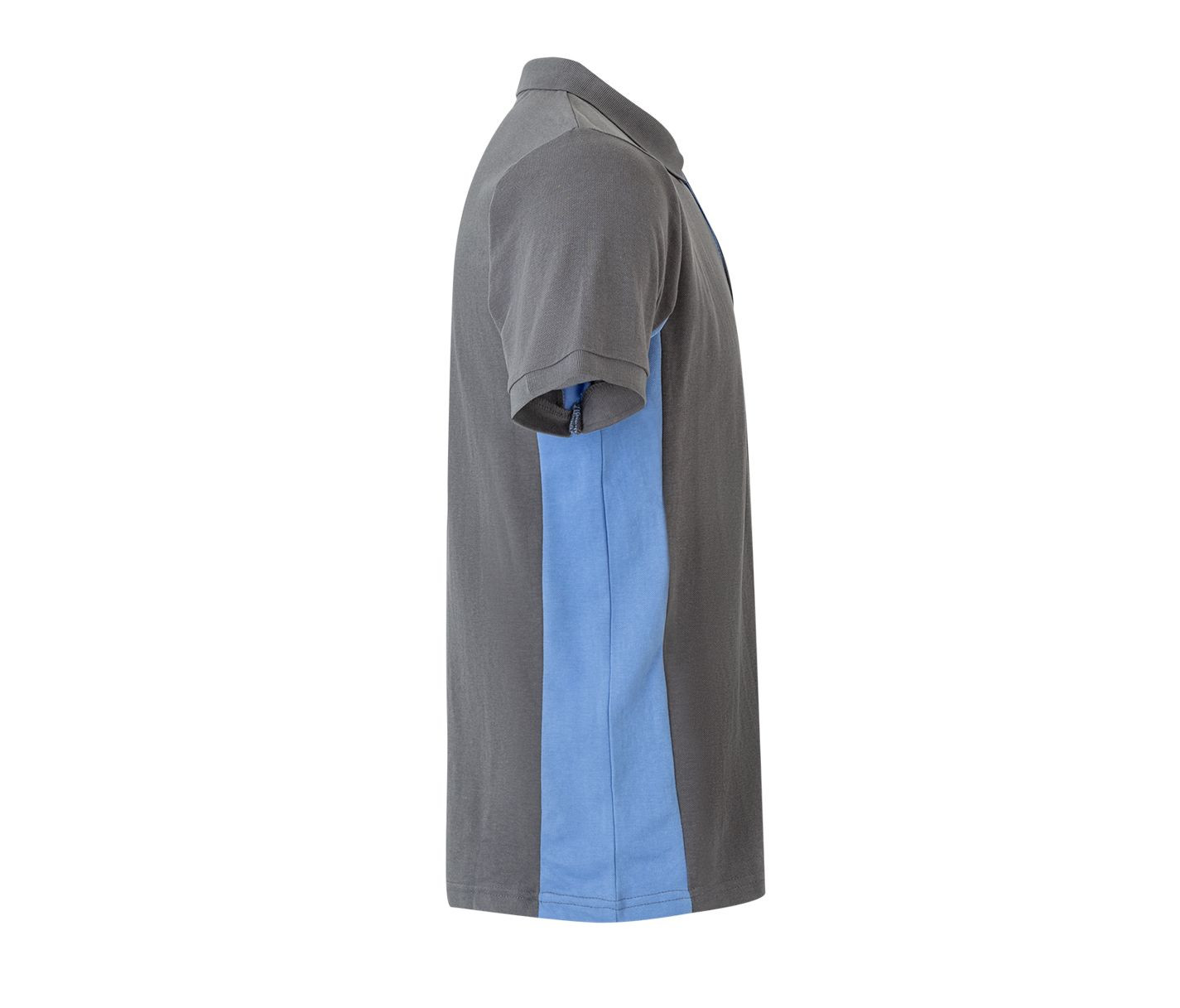 POLO BICOLORE MANCHES COURTES