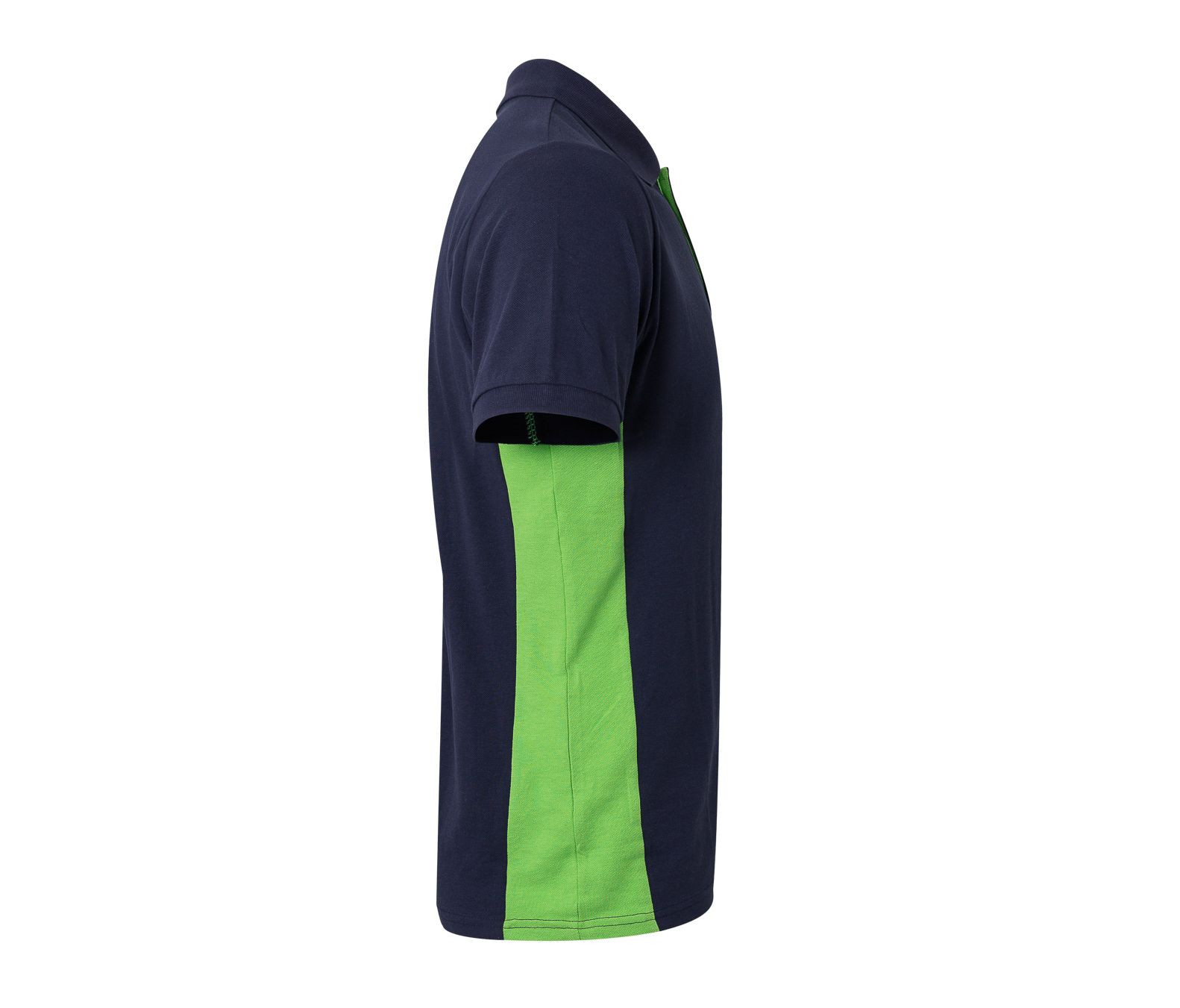 POLO BICOLORE MANCHES COURTES