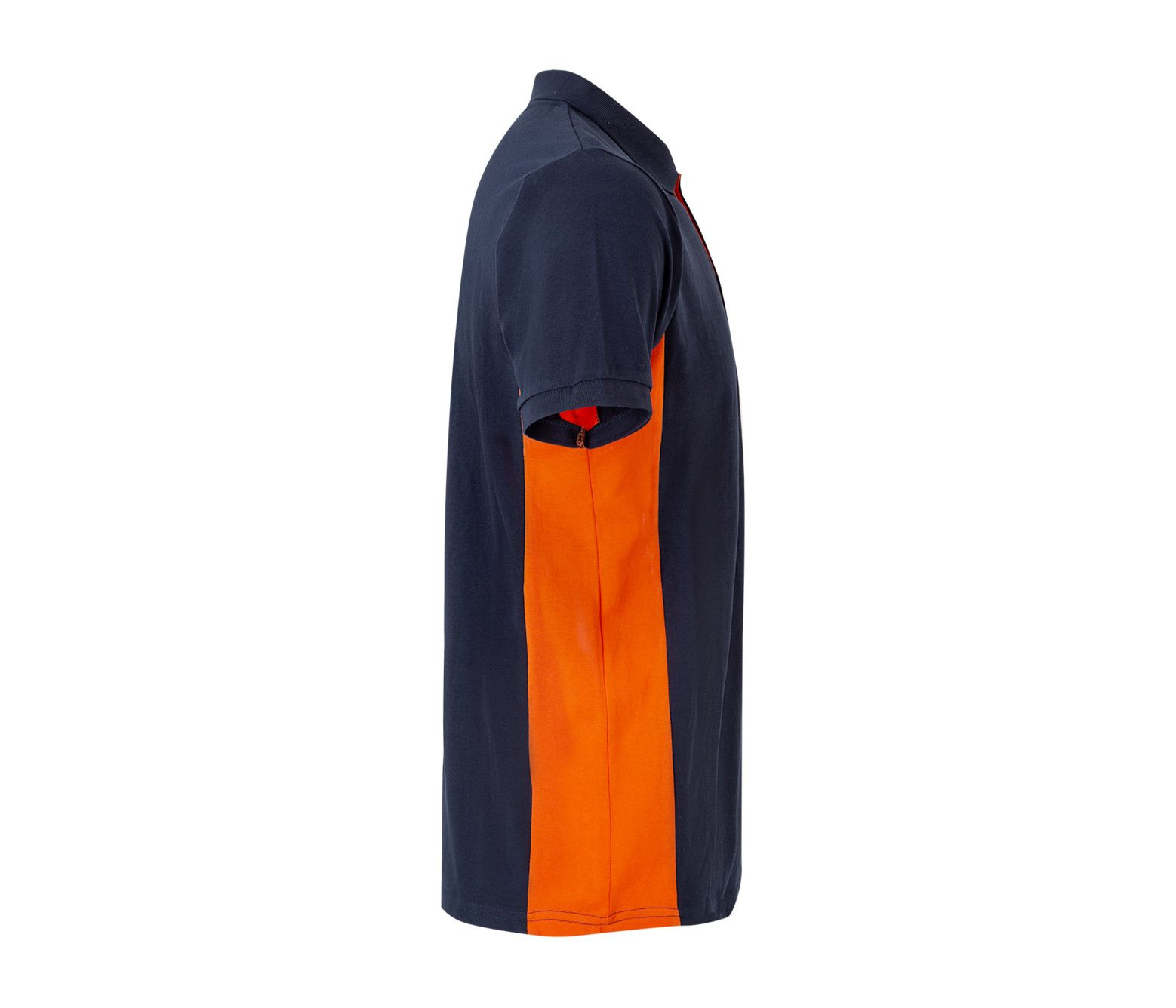 POLO BICOLORE MANCHES COURTES