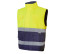 BODYWARMER MATELASSÉ BICOLORE HAUTE VISIBILITÉ